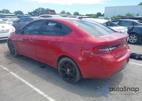 2015 Dodge Dart Gt из США, поврежденный, VIN 1C3CDFEB0FD166622